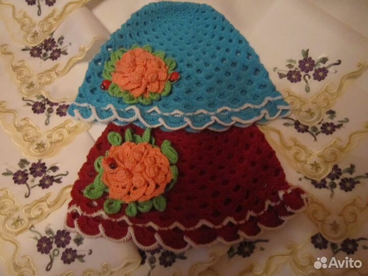 Панама на девочку 4-5 лет осень-весна