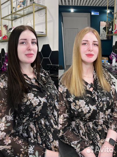 Окрашивание волос, стрижки мужские и женские