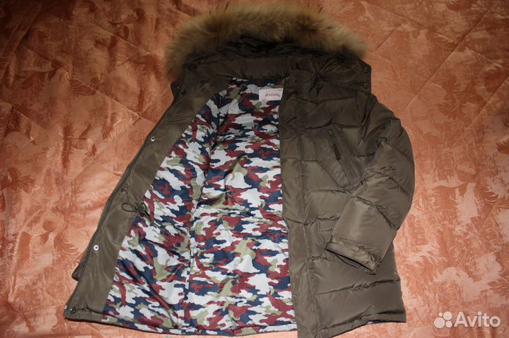 Пуховик для мальчика, 140 разм
