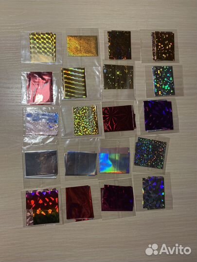 Слайдеры/наклейки/фольга/типсы для ногтей маникюра