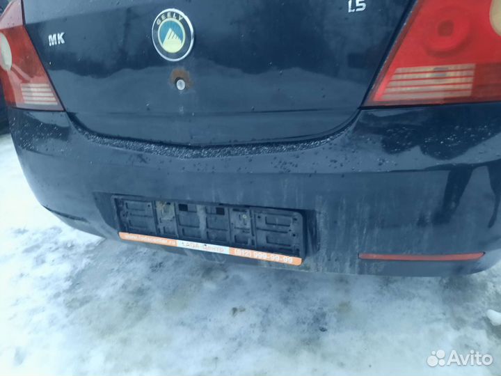 Крышка багажника Geely mk