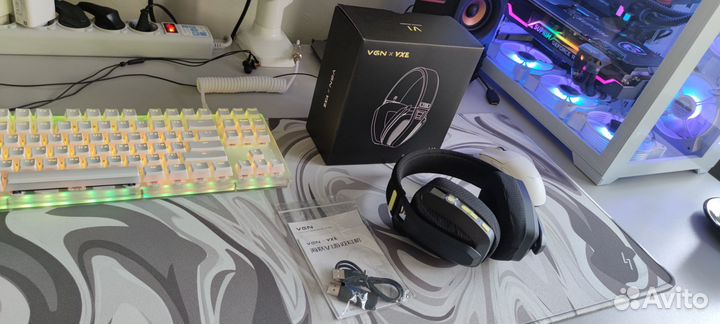 Беспроводные игровые наушники VGN/VXE Siren V1