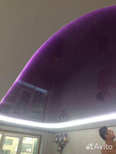 Натяжные потолки