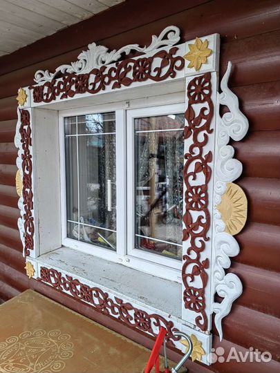 Резные наличники на окна