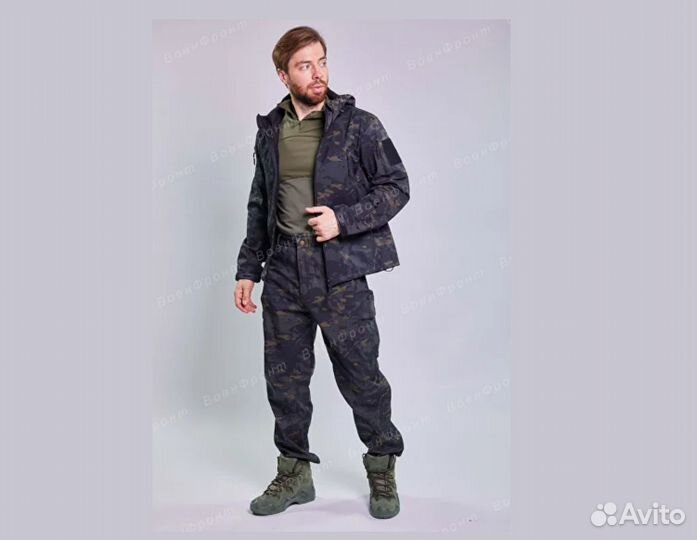 Тактический костюм водоотталкивающий
