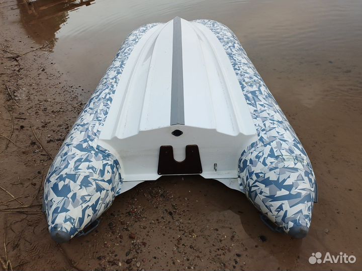 Лодка риб Stel R 360 light броня баллоны+якорн рым