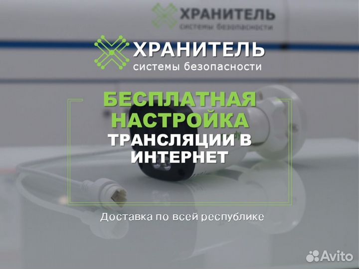 Комплект для видеонаблюдения