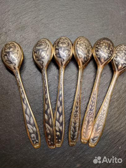 Серебряные ложки СССР 875пробы
