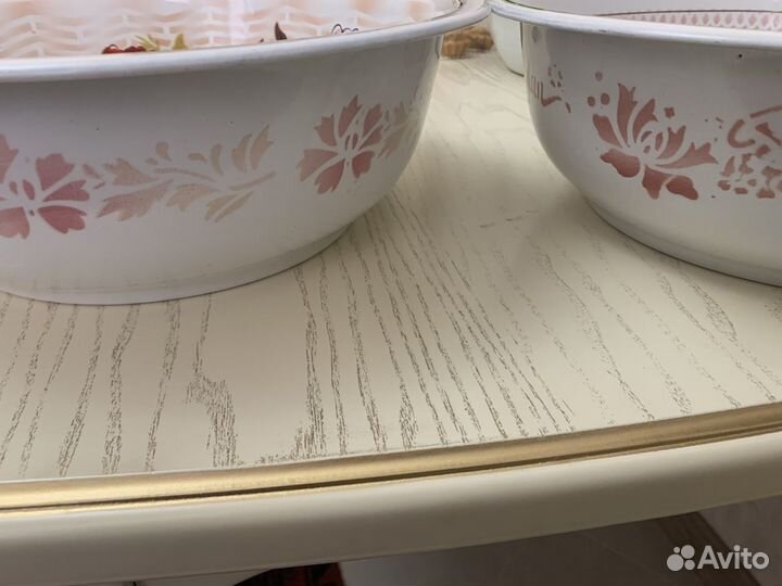 Китайский эмалированный таз