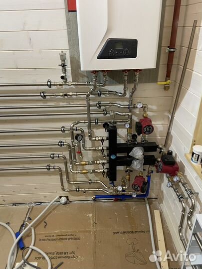 Услуги сантехника отопление водоснабжение