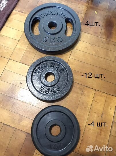 Гантели и грифы