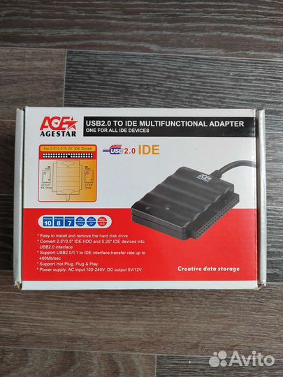 Переходник USB 2.0 - IDE