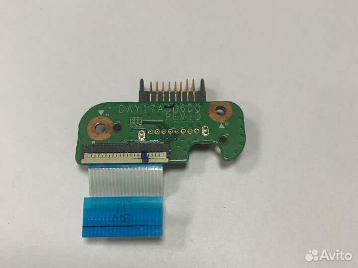 Плата питания акб ноутбука hp 17-f