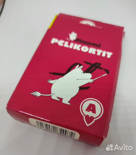 Игральные карты с муми-троллями