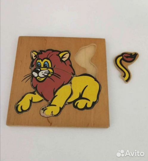 Пазлы деревянные игрушки