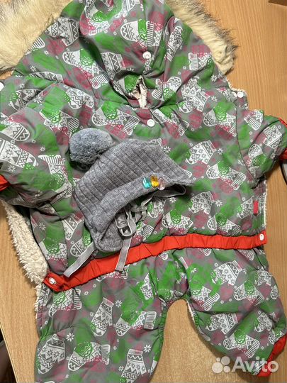 Комбинезон зимний для собак мелких пород