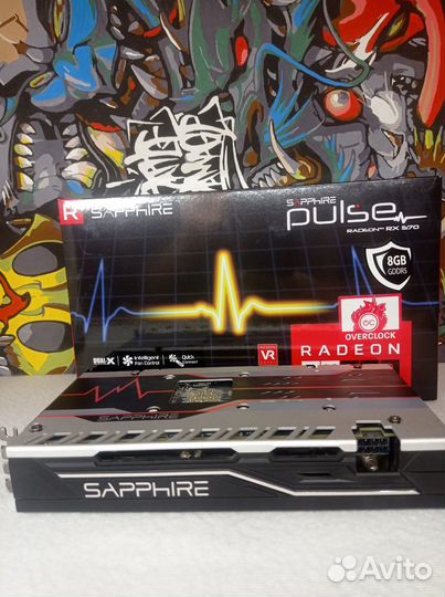 Видеокарта sapphire rx 570 8gb
