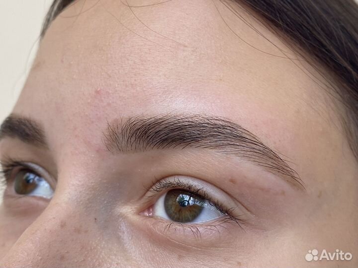 Окрашивание бровей и ламинирование ресниц