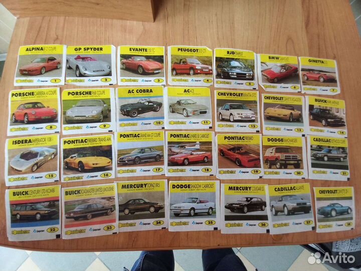 Вкладыш Bombibom 3 серия 90 шт