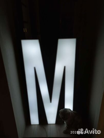 Буквы светящиеся, декор, подарок