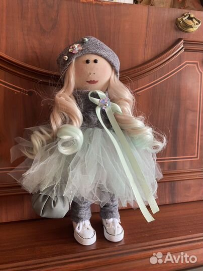 Интерьерная кукла ручной работы