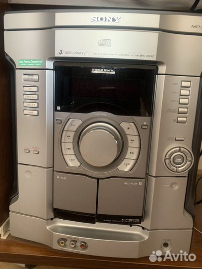 Музыкальный центр с колонками sony