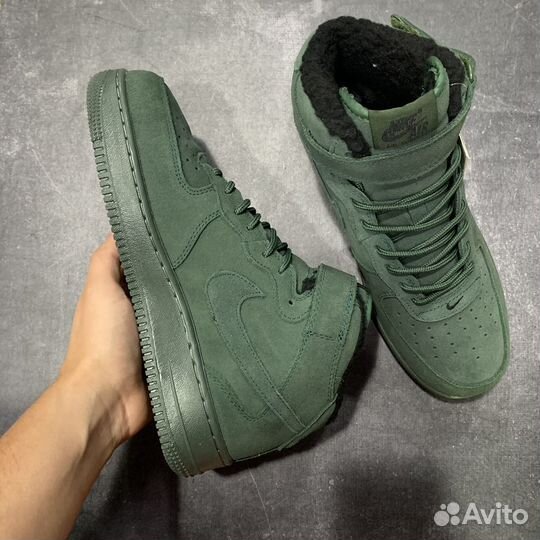 Кроссовки Nike Air Force 1 mid зимние