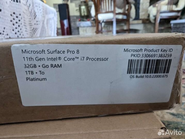 Максимальный Surface Pro 8 PlatinumIntel