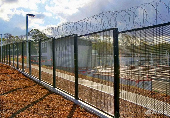 Забор металлический быстро под ключ