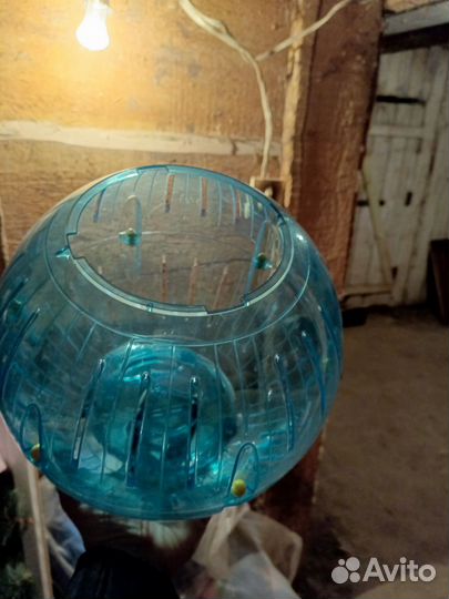 Клетка для хомяка+ прогулочный шар