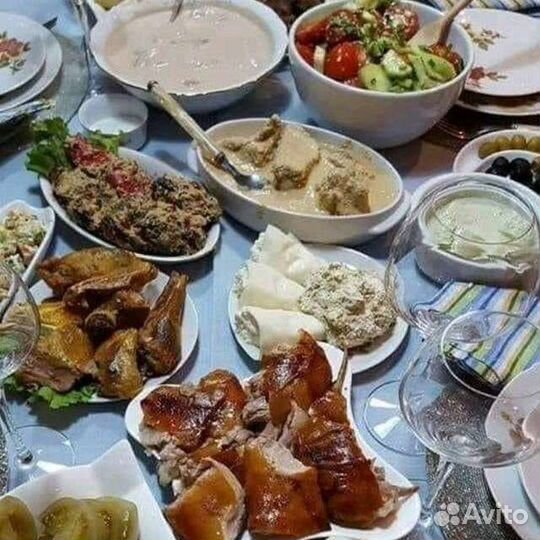 Абхазское застолье в с.Дурипш