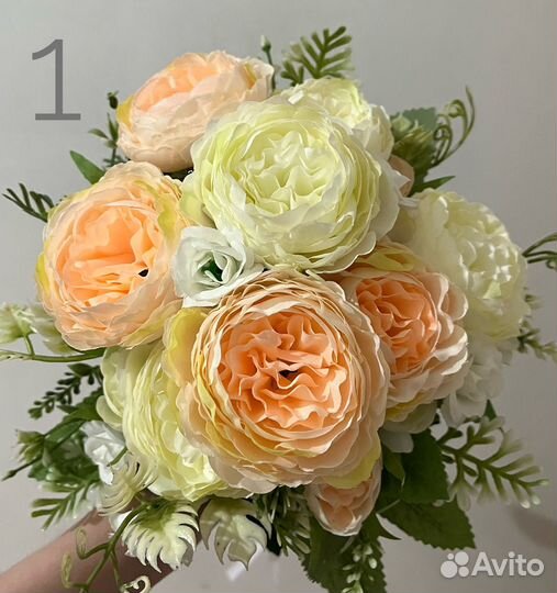 Букет-дублер из искусственных цветов