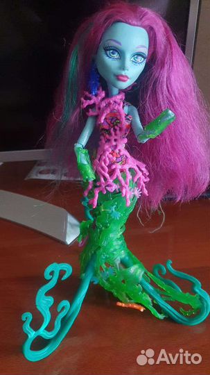 Кукла Монстер Хай Поси Риф