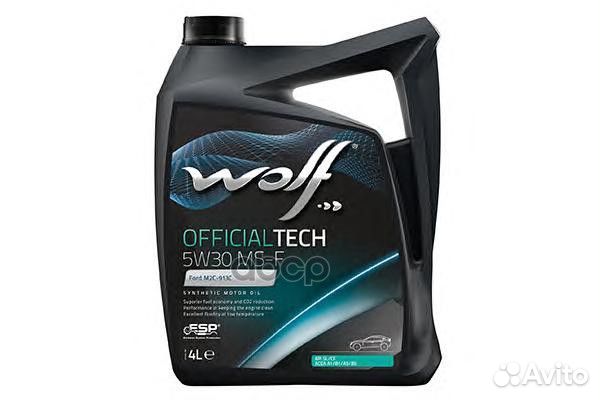 Масло моторное wolf officialtech MS-F 5W30 SL/C