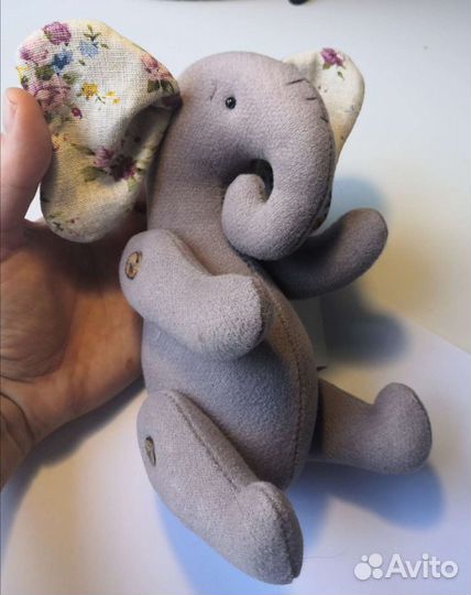 Игрушка Слоник ручной работы