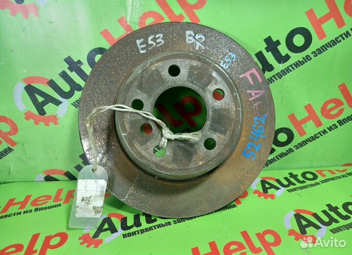 Диск тормозной BMW X5 E53 M54B30 задний