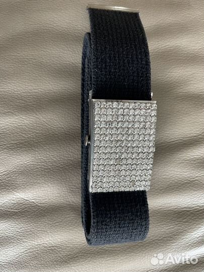 Ремень женский стразы сваровски s m Италия