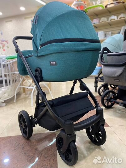 Коляска montana (2 в 1) (riko basic) 06 изумруд