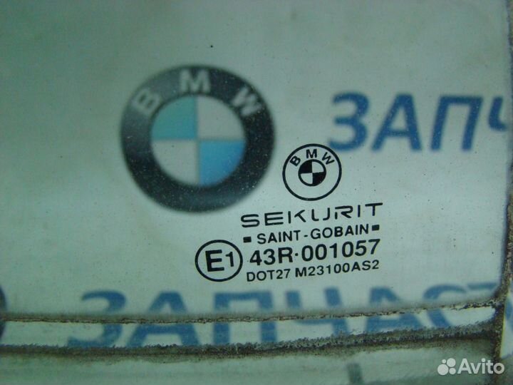Стекло двери RR BMW 323i E36 1997г (Кузовное желез