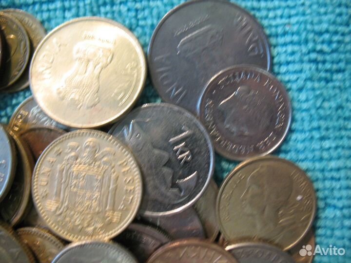 Лот инностраных монет 7