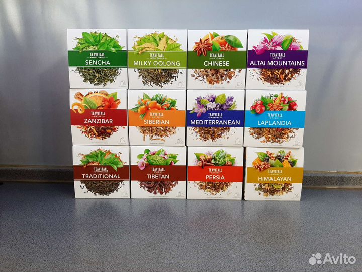 Ежедневные чаи коллекции teavitall Anyday