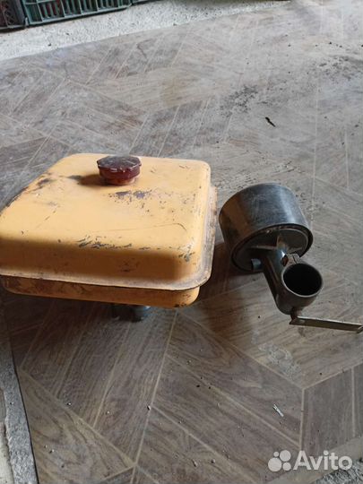 Бак к мотоблока каскад с краном