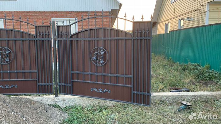 Кованый забор