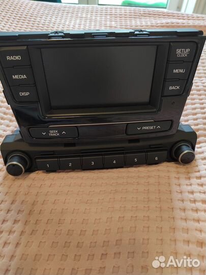 Штатная магнитола hyndai solaris 2 от 2017 года