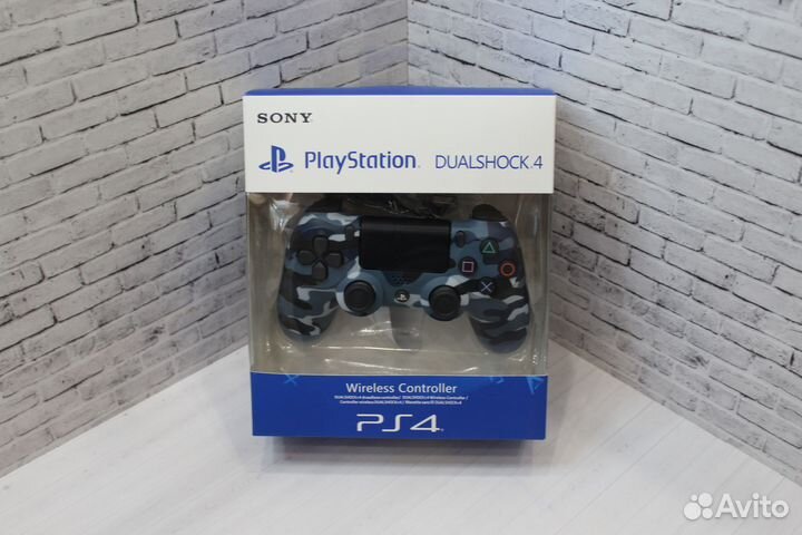 Геймпад для PS4 Blue Camouflage