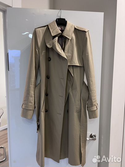 Плащ тренч женский massimo dutti