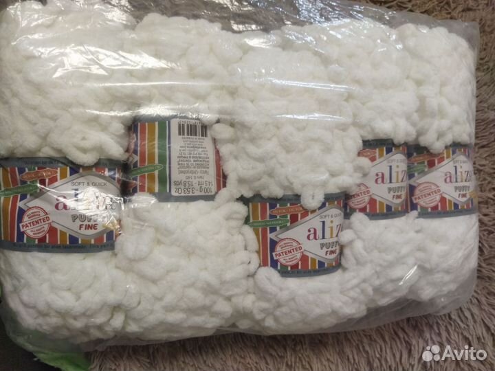 Пряжа ализе пуффи файн