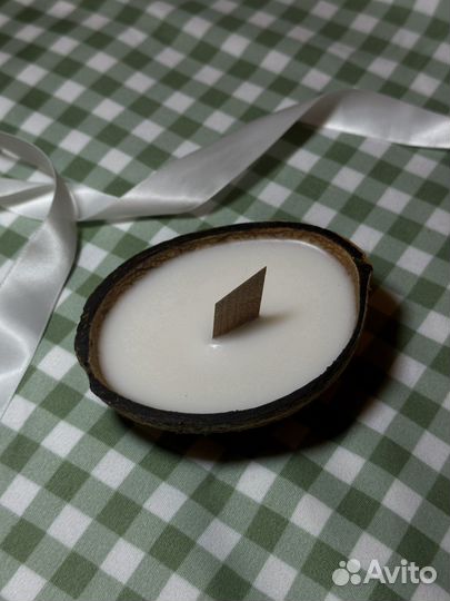 Ароматическая свеча ручной работы