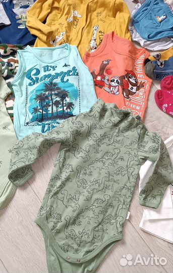 Одежда на мальчика 86 92 пакетом