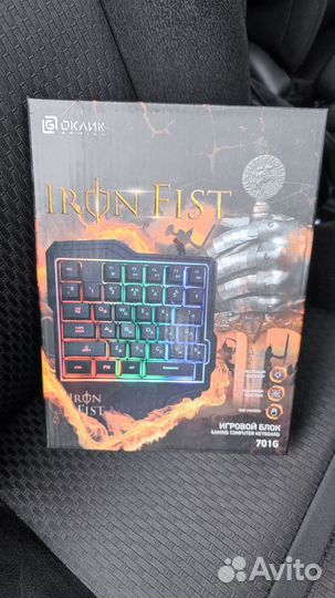Игровая клавиатура Oklick 701G Iron Fist